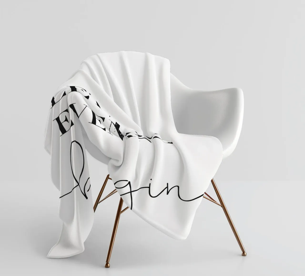 Let the Evening Be... Gin - Lustiges Gin Design coperta in pile da Whole©