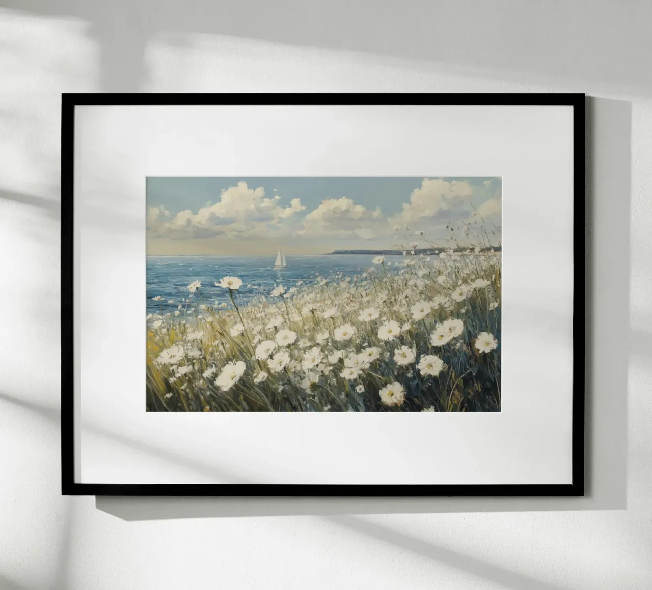 Fiori selvatici della costa poster da Melloi Art Print