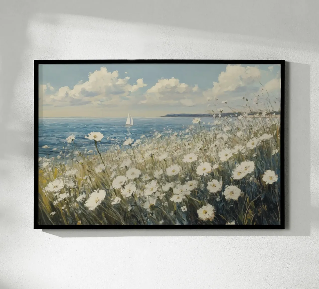 Fiori selvatici della costa poster da Melloi Art Print