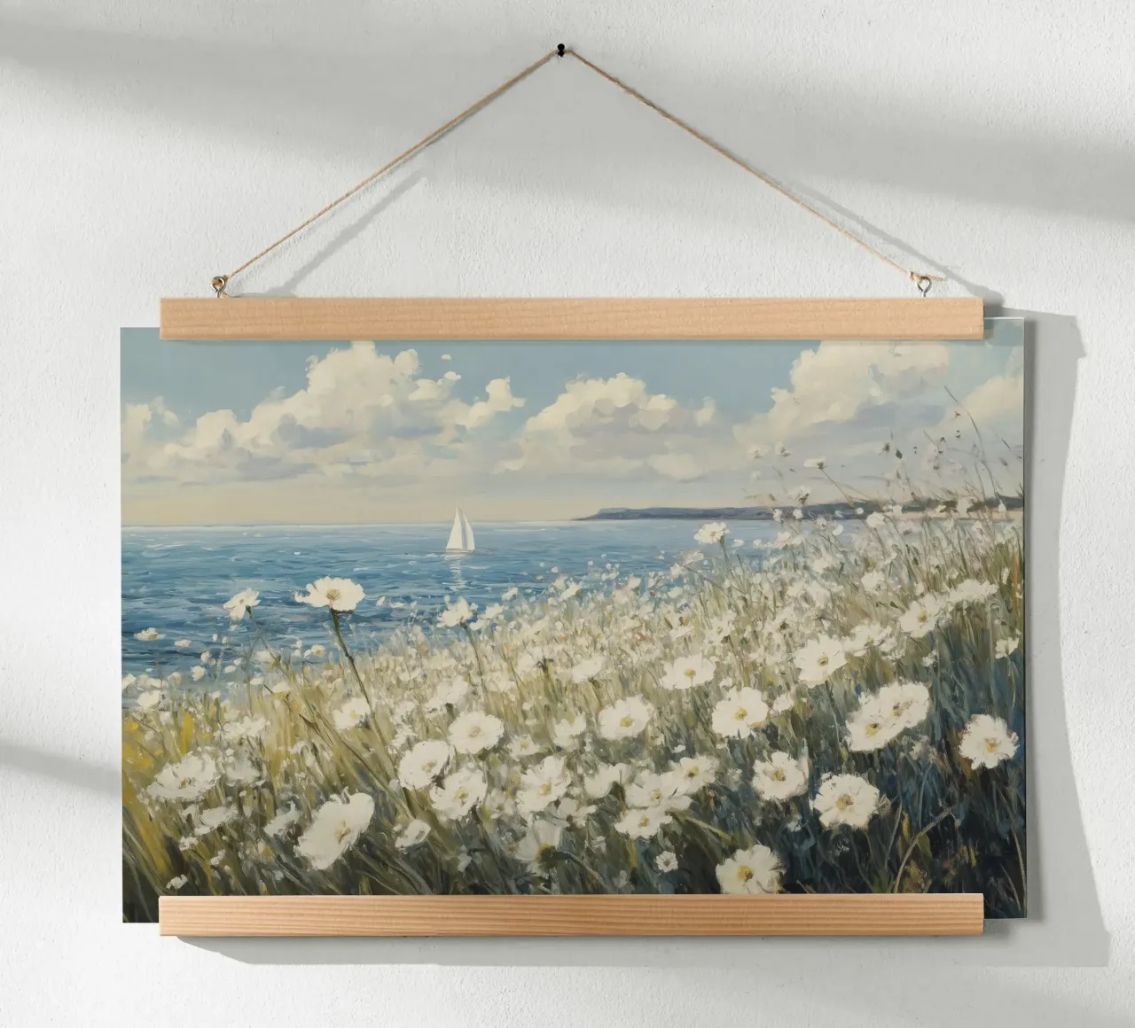 Fiori selvatici della costa poster da Melloi Art Print
