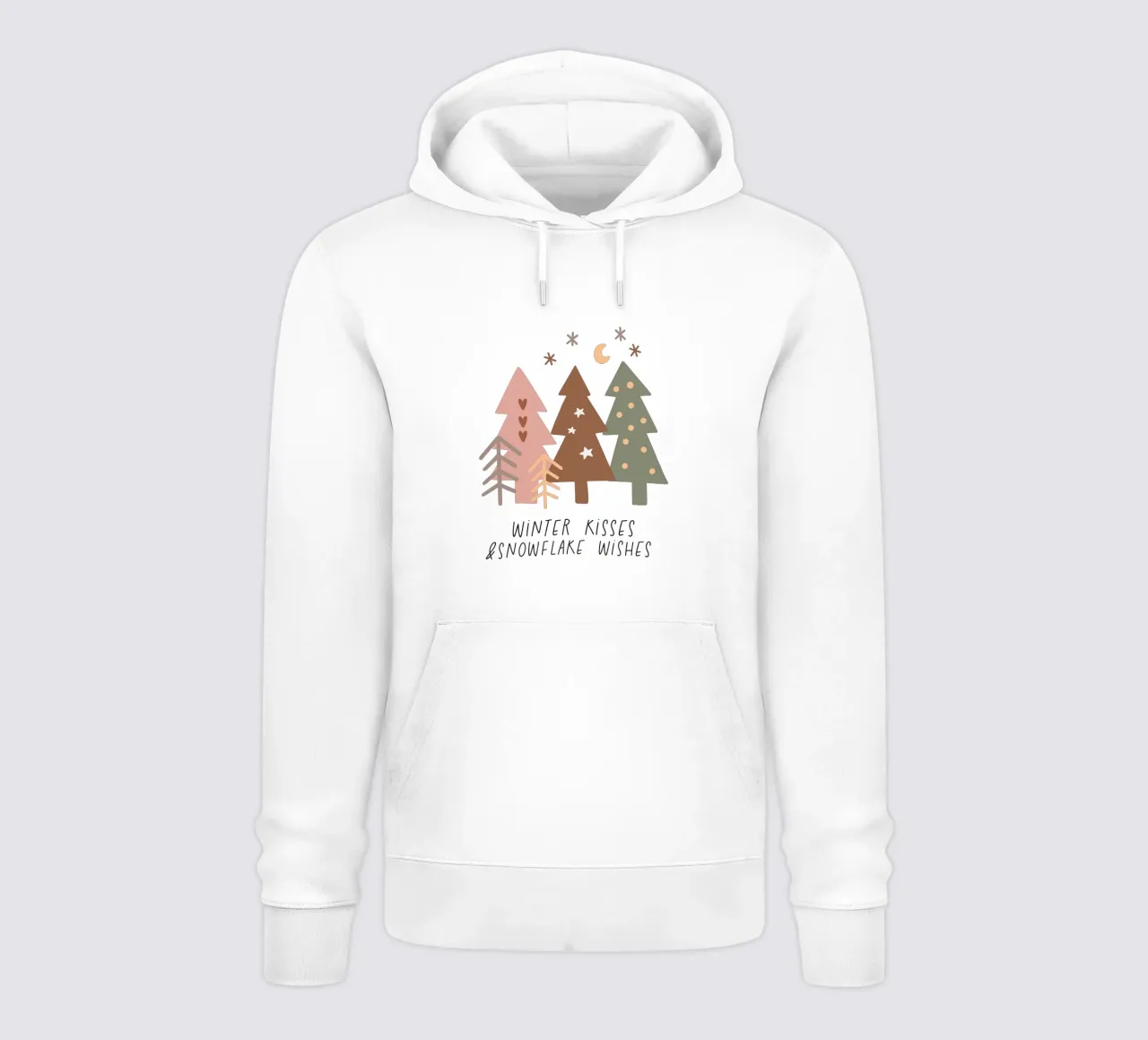 Winter Kisses & Snowflake Wishes hoodie by LOVS DESIGN