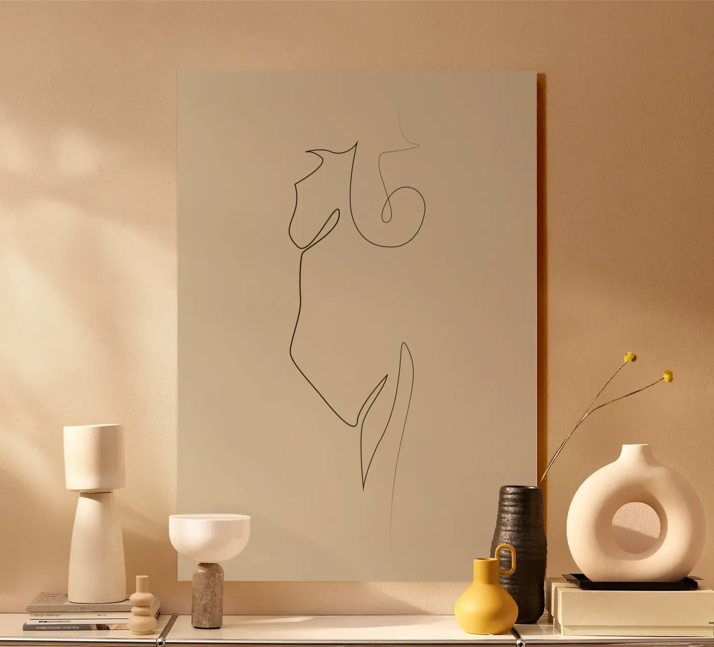 Neat - pastel acryl van Addillum