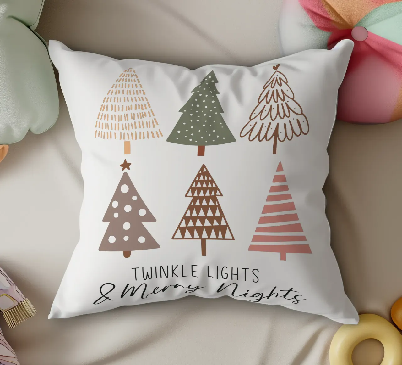 Twinkle Lights & Merry Nights cuscino da LOVS DESIGN