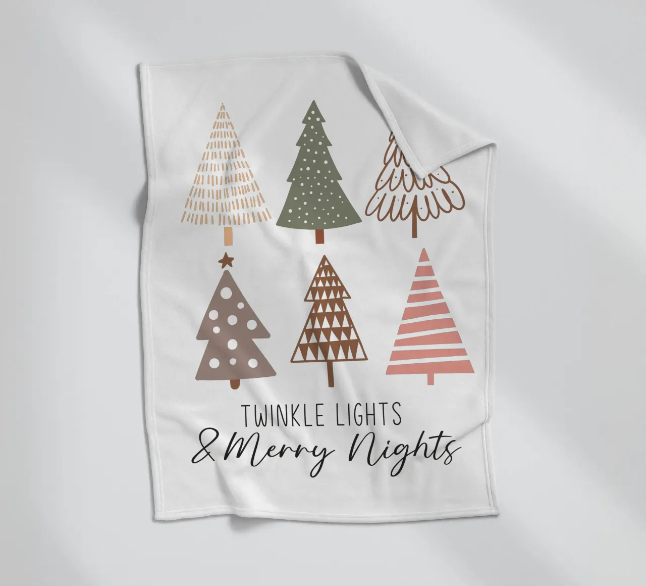 Twinkle Lights & Merry Nights coperta in pile da LOVS DESIGN
