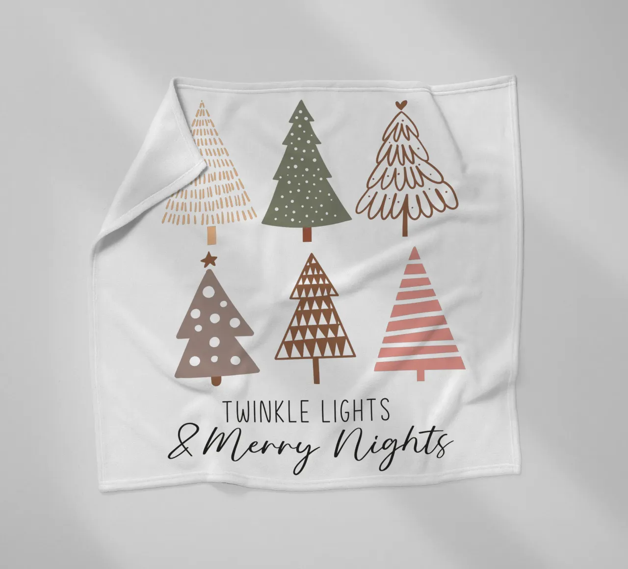 Twinkle Lights & Merry Nights coperta in pile da LOVS DESIGN