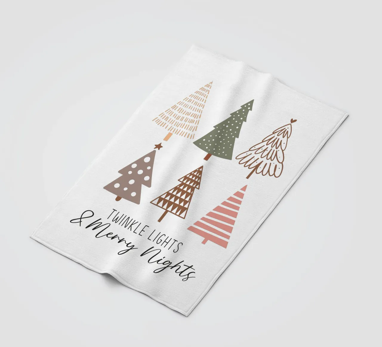 Twinkle Lights & Merry Nights coperta in pile da LOVS DESIGN