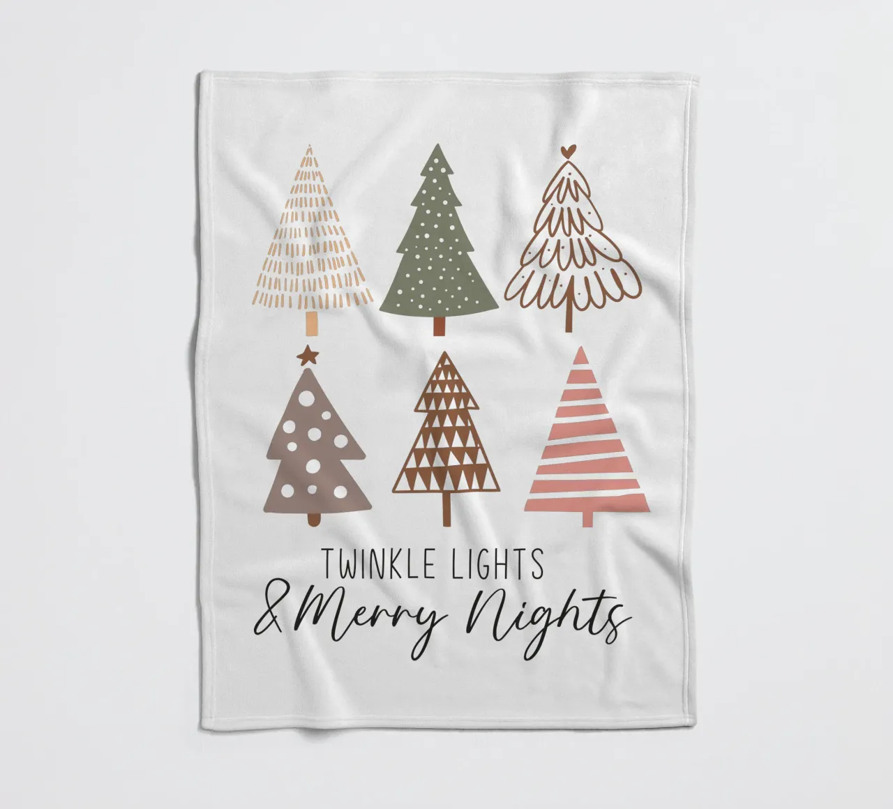 Twinkle Lights & Merry Nights coperta in pile da LOVS DESIGN