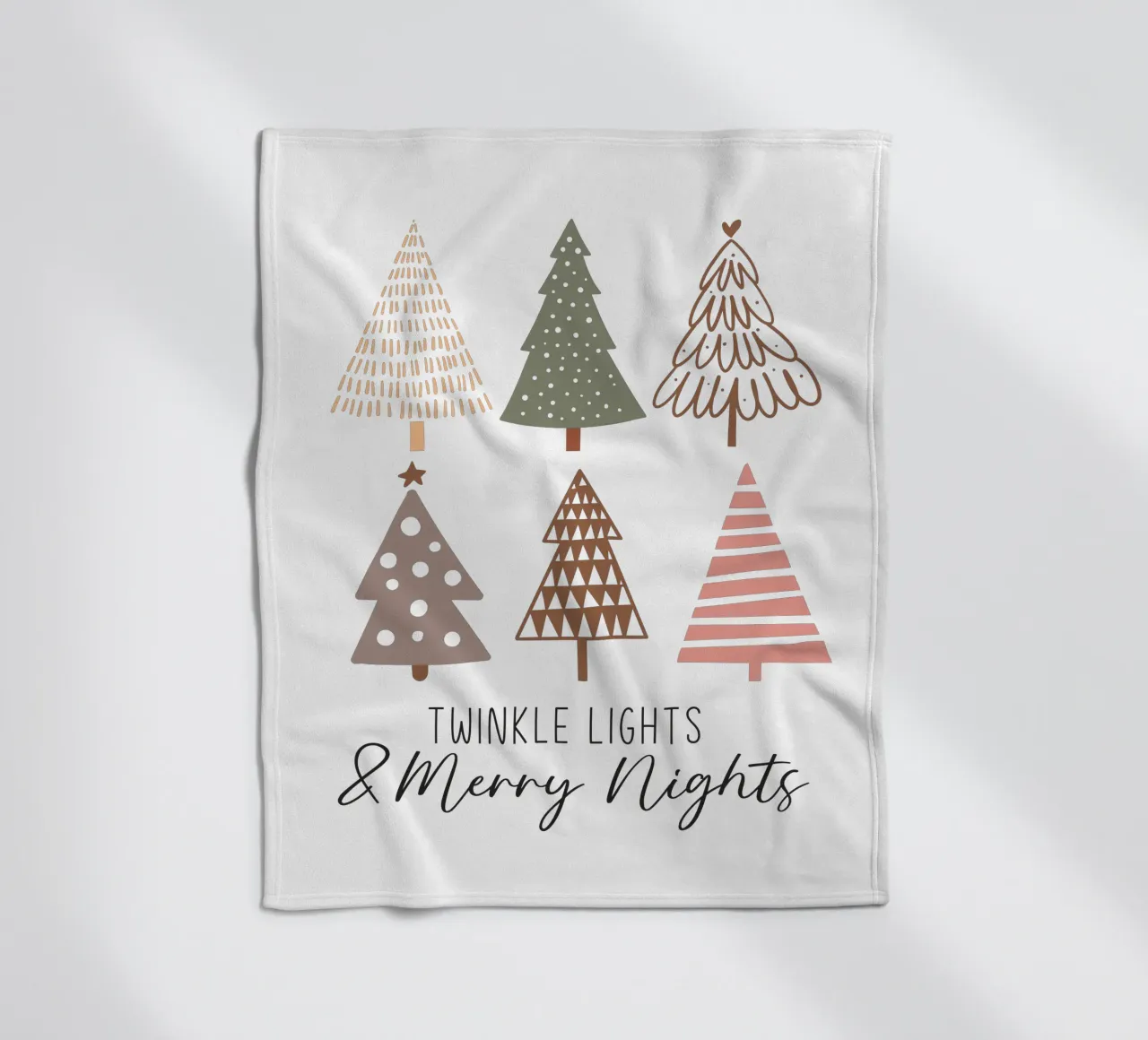 Twinkle Lights & Merry Nights coperta in pile da LOVS DESIGN