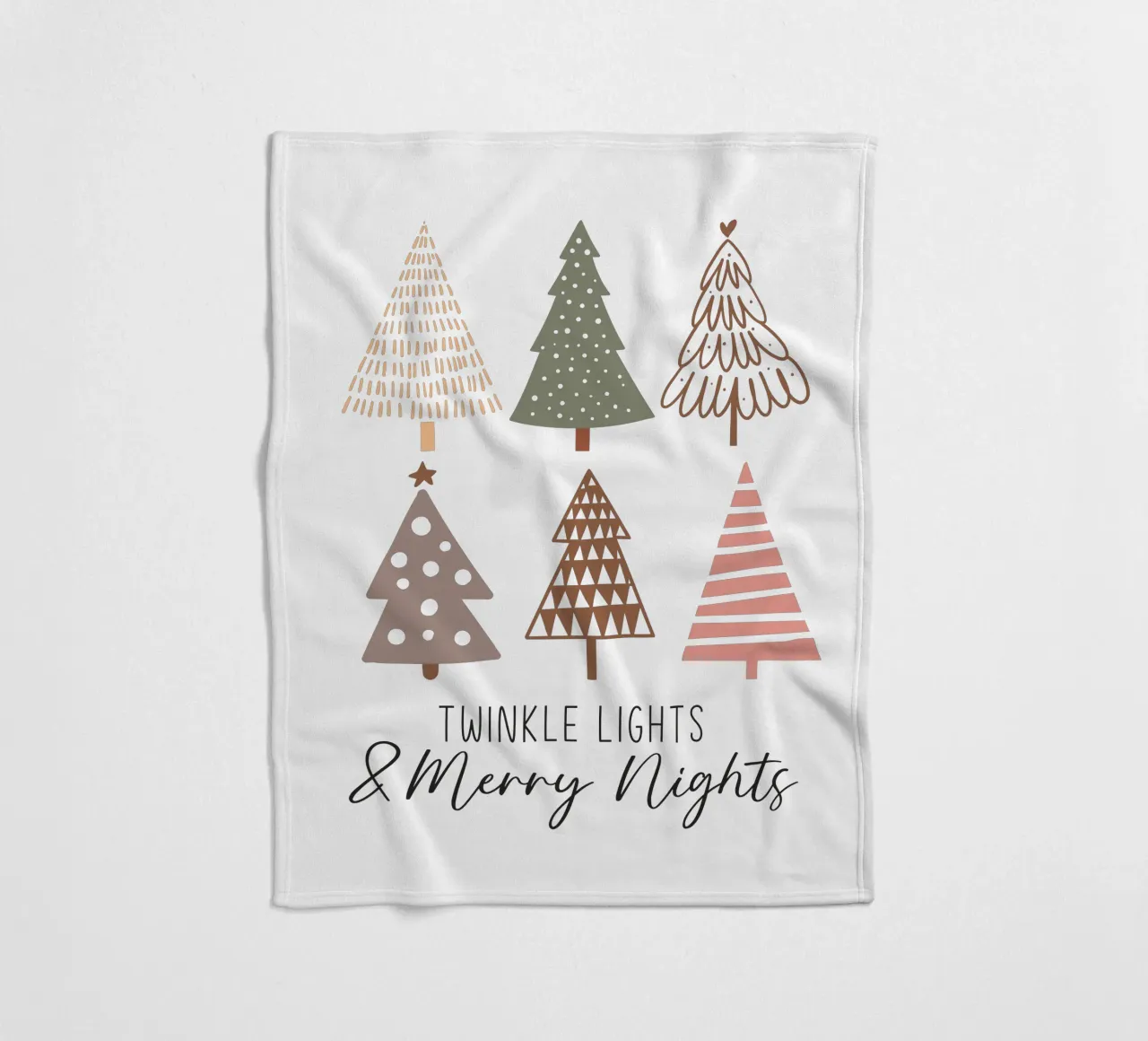 Twinkle Lights & Merry Nights coperta in pile da LOVS DESIGN