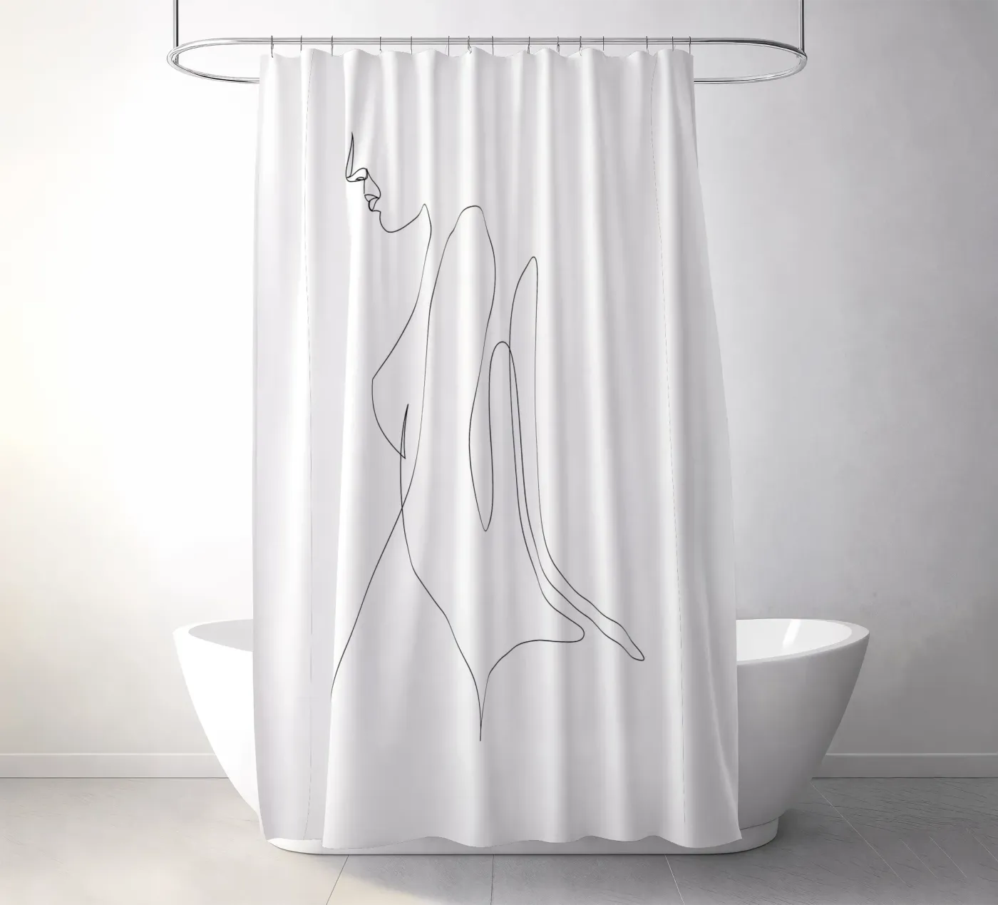 s26 string Duschvorhang von Addillum