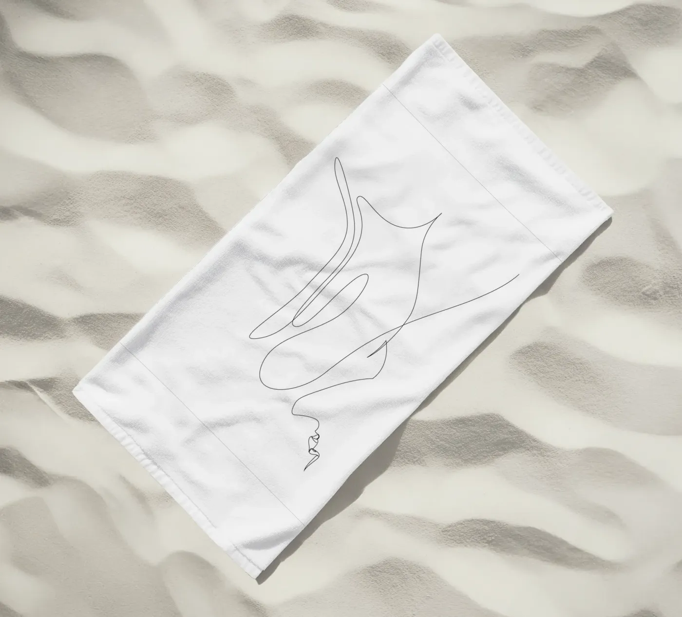 s26 string beach towel by Addillum