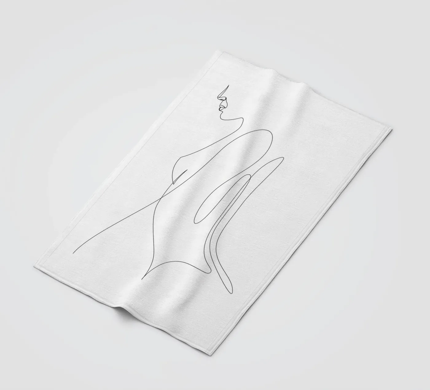 s26 string fleece blanket by Addillum