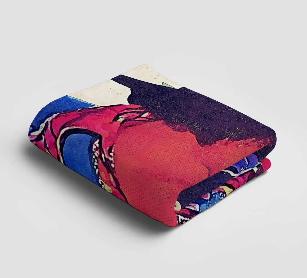 Jimi Hendrix Retro asciugamano da bagno da neonartroom