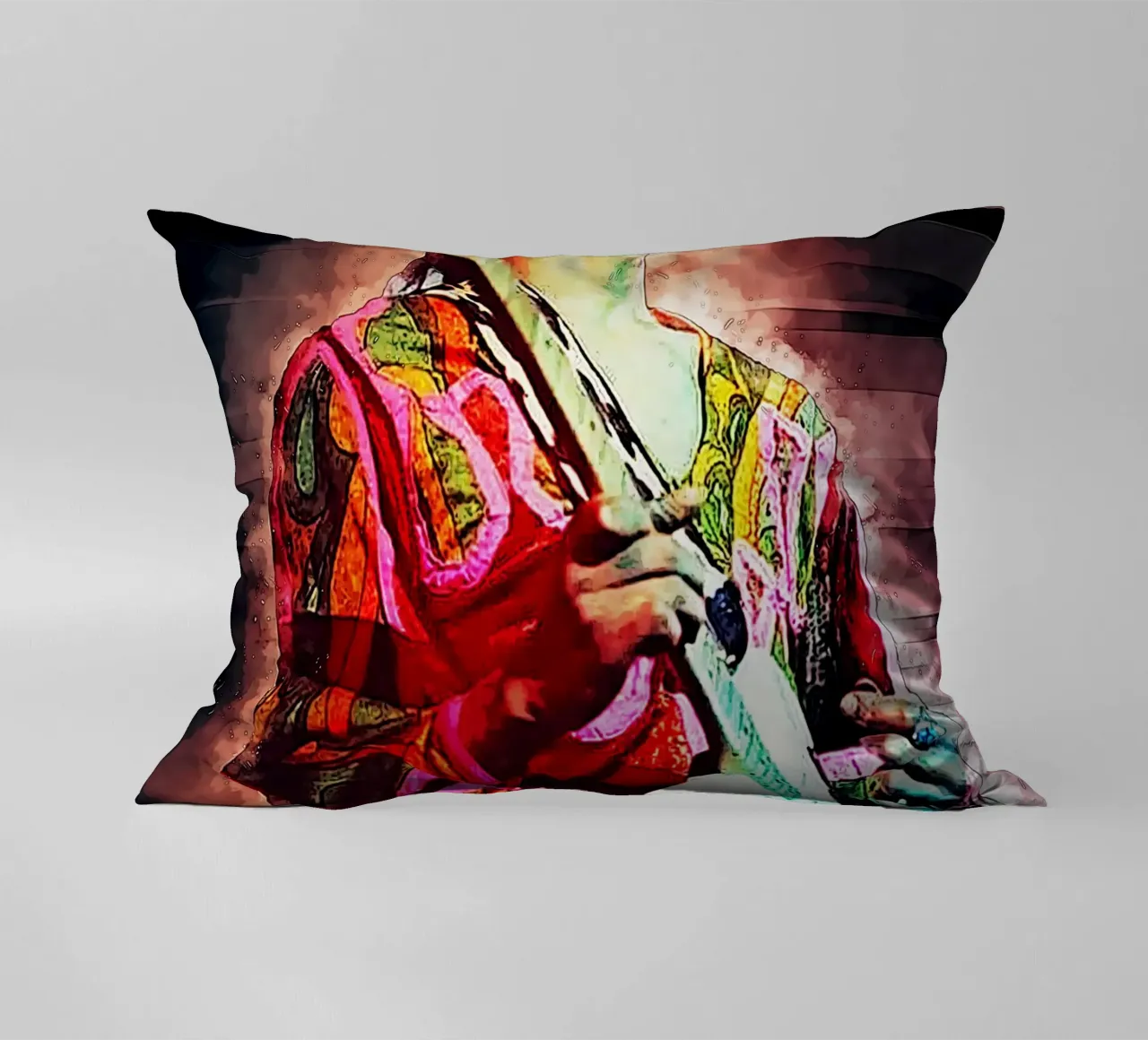 L'epopea di Jimi Hendrix cuscino da neonartroom