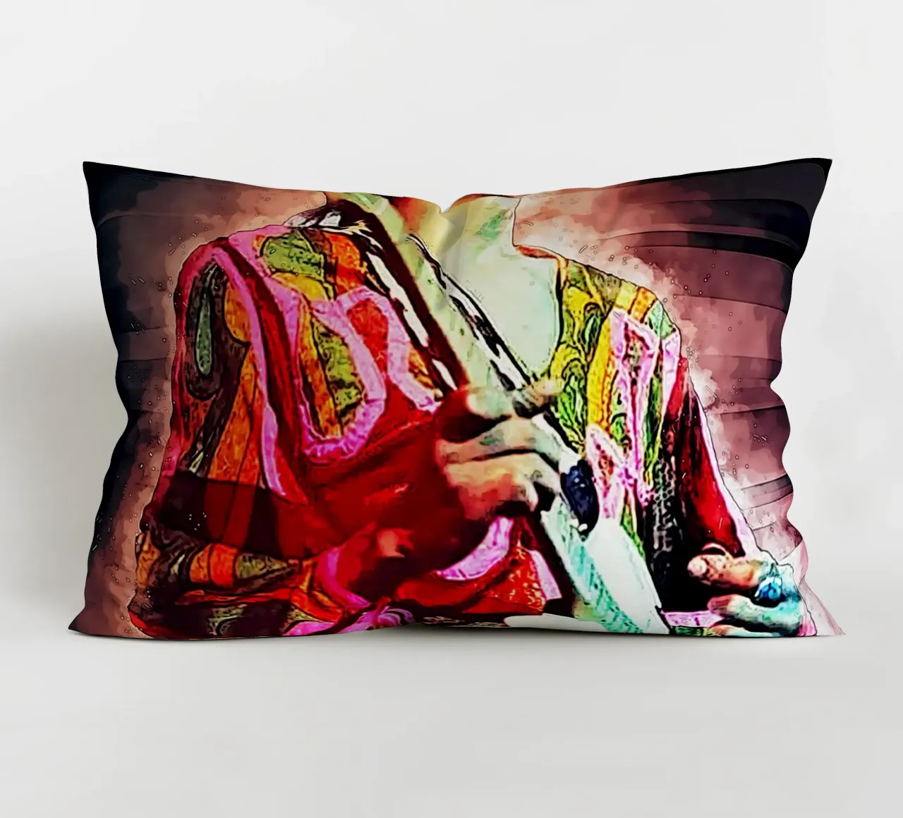 L'epopea di Jimi Hendrix cuscino da neonartroom