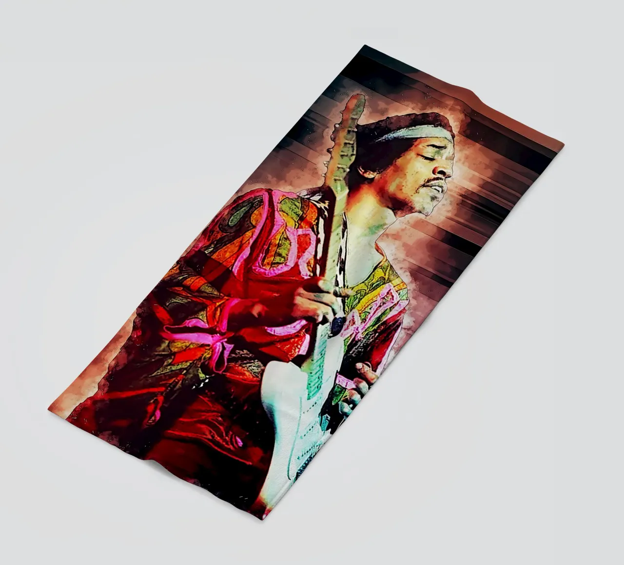 L'epopea di Jimi Hendrix telo mare da neonartroom