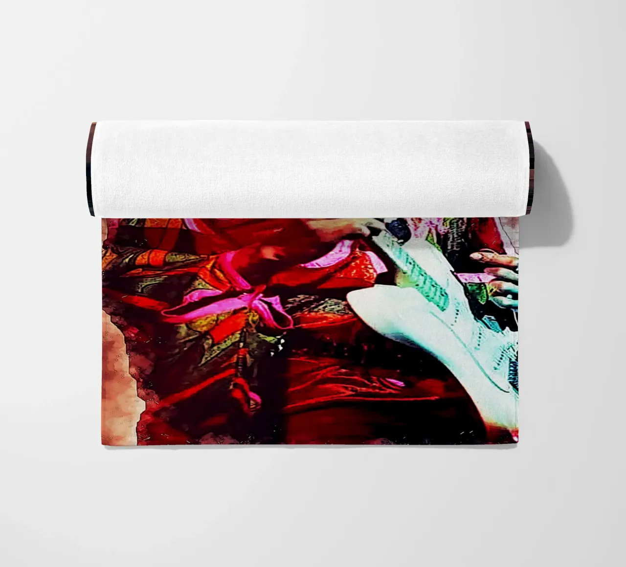 L'epopea di Jimi Hendrix telo mare da neonartroom