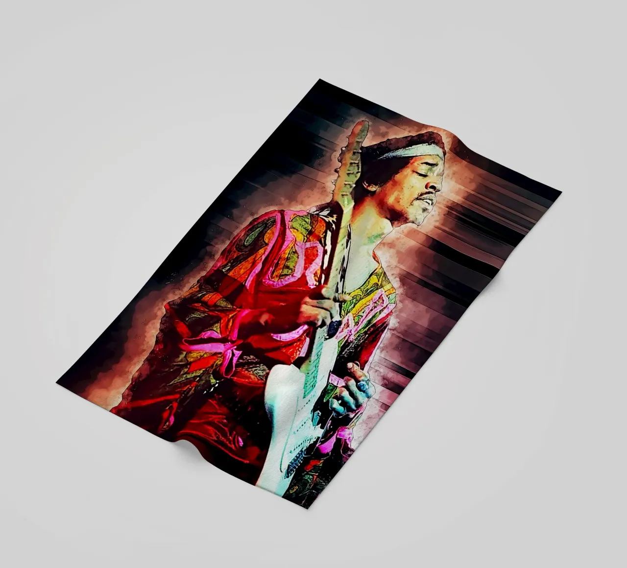 L'epopea di Jimi Hendrix telo mare da neonartroom