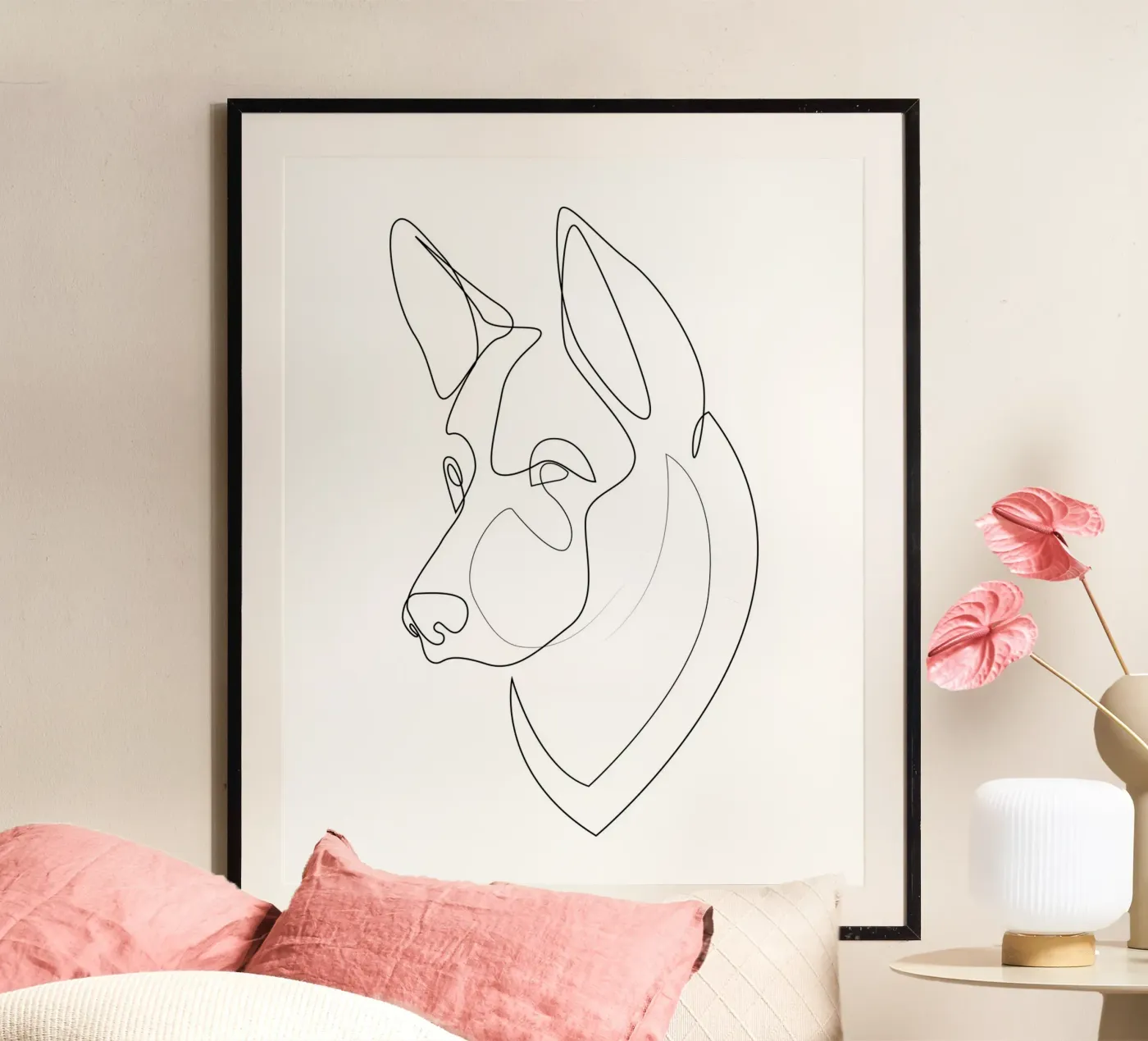 German Shepherd poster da Addillum