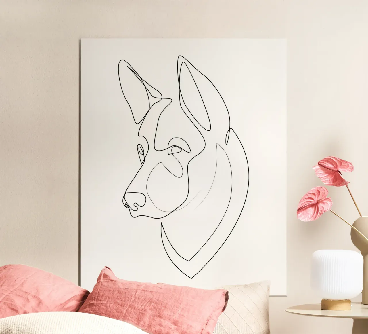 German Shepherd poster da Addillum