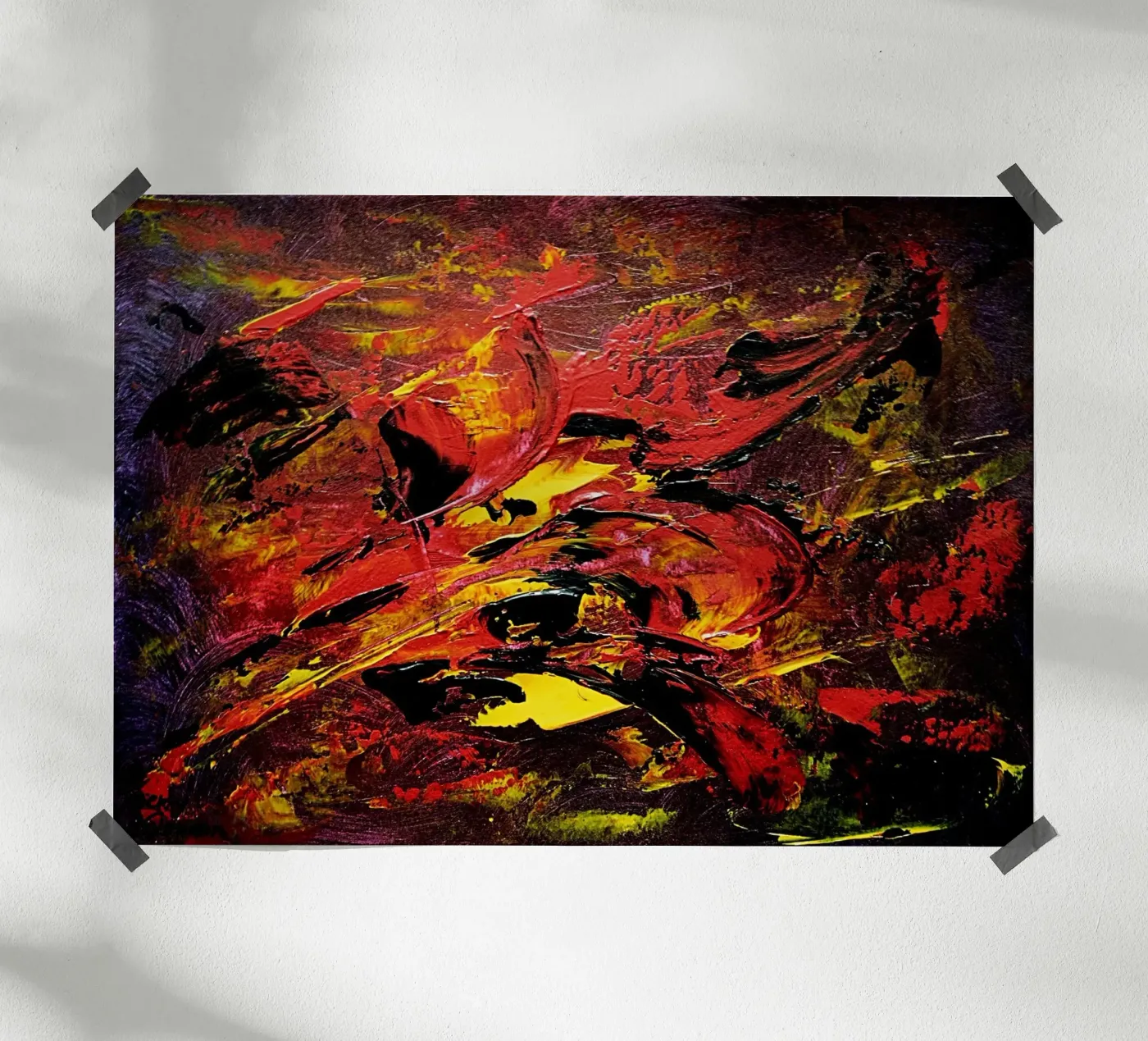 IDEAL GIFT 61 poster da Thierry Vobmann Abstract painting