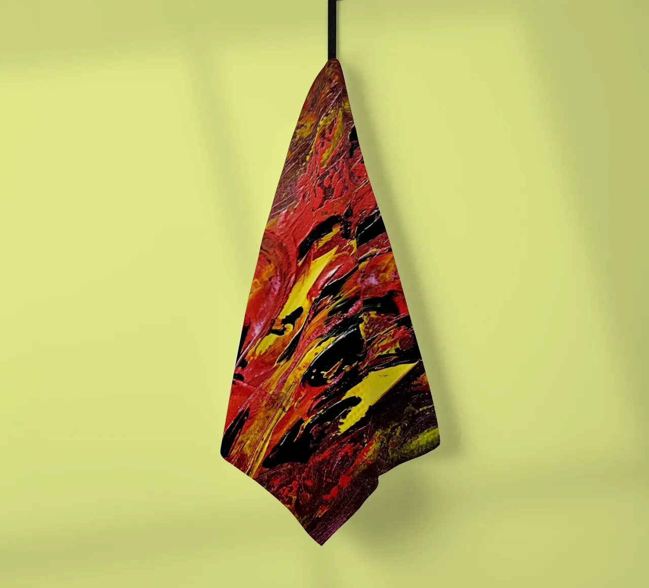 IDEAL GIFT 61 tea towel by Thierry Vobmann Abstract painting