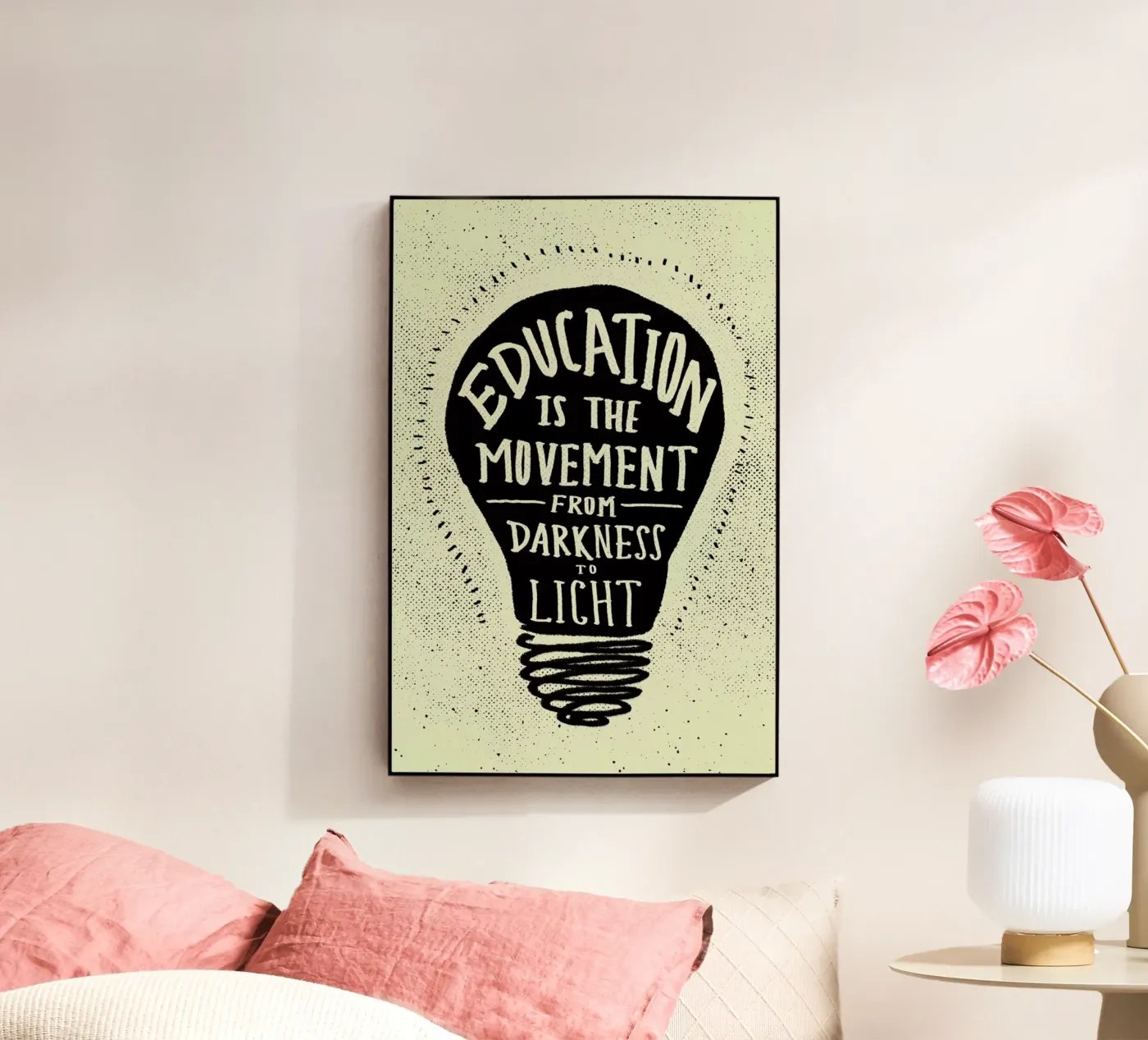 Education Acryl-Glas von Leah Flores