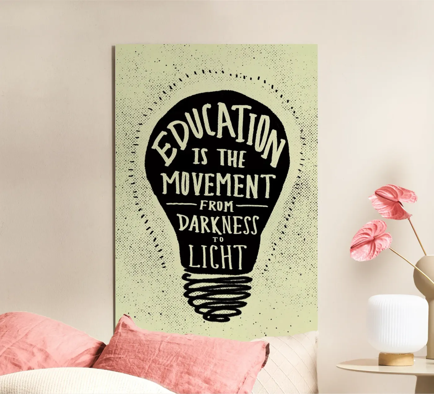 Education alluminio dibond da Leah Flores