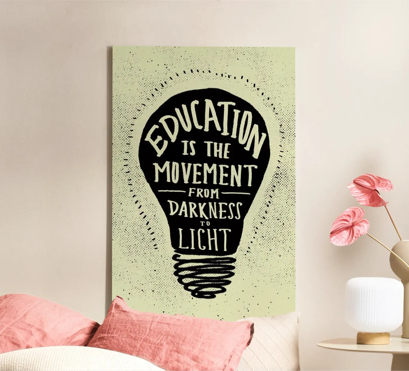 Education tela da Leah Flores