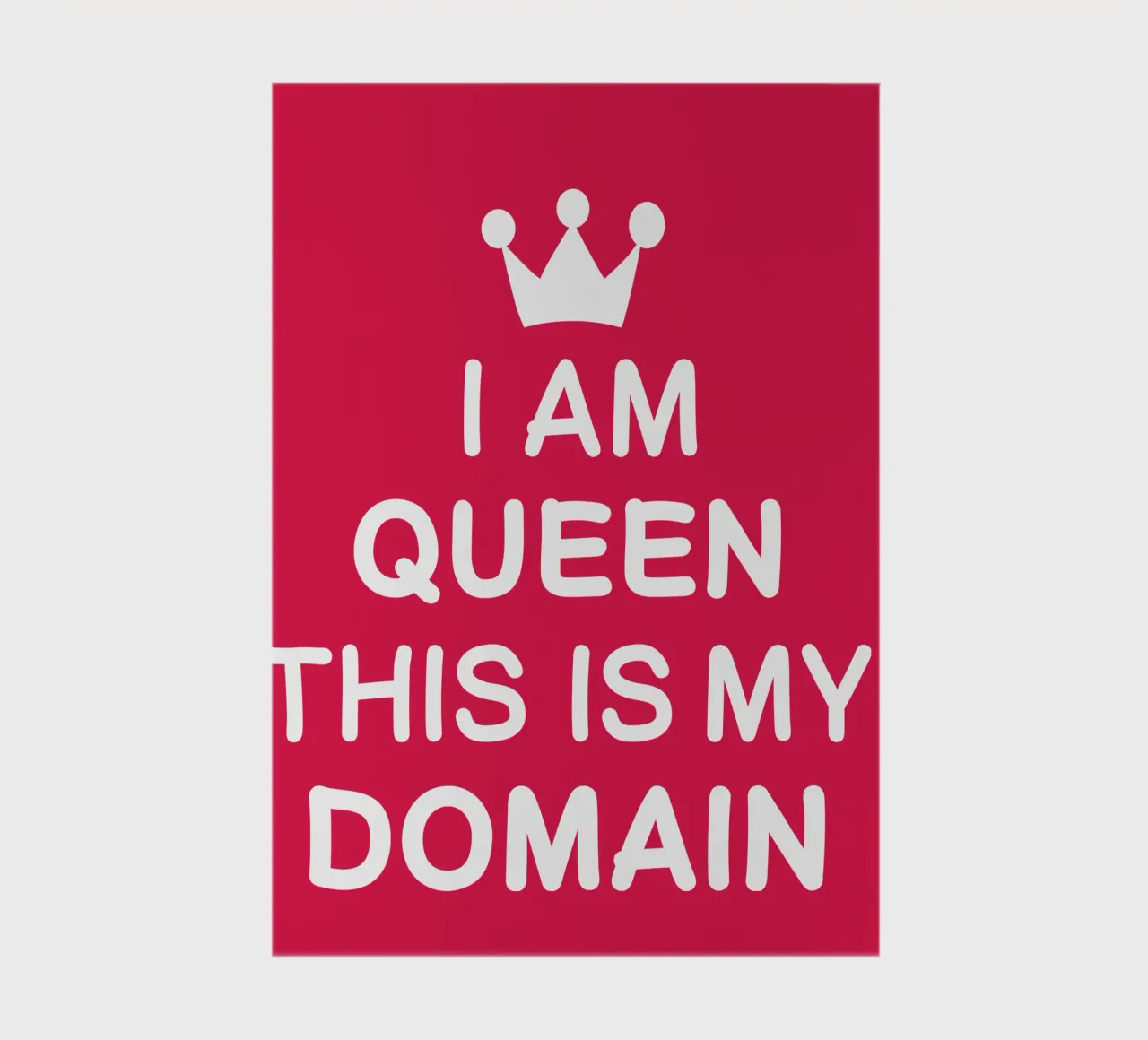 I am queen. This is my domain notebook by happieeagle