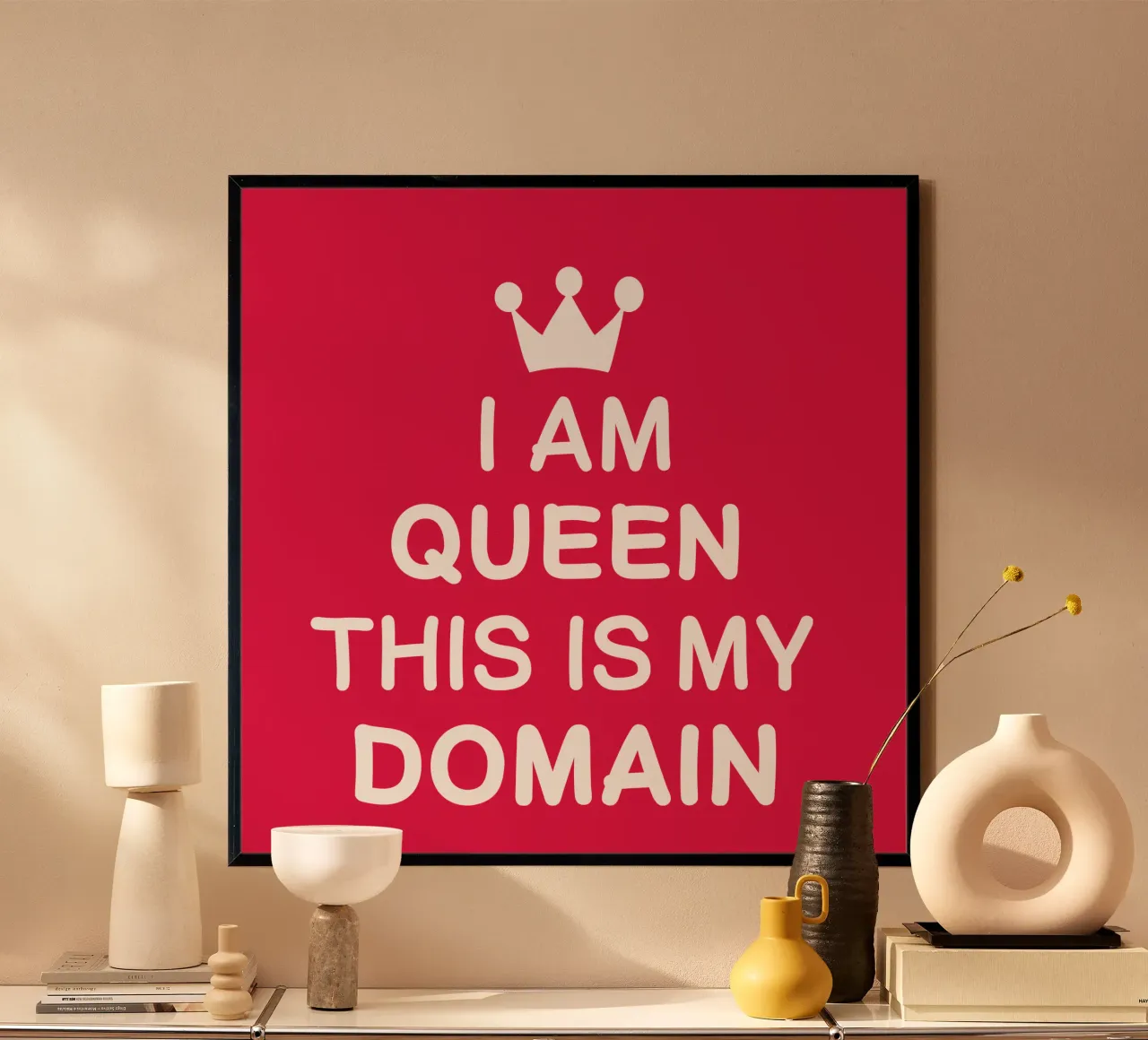 I am queen. This is my domain carta hahnemühle da happieeagle
