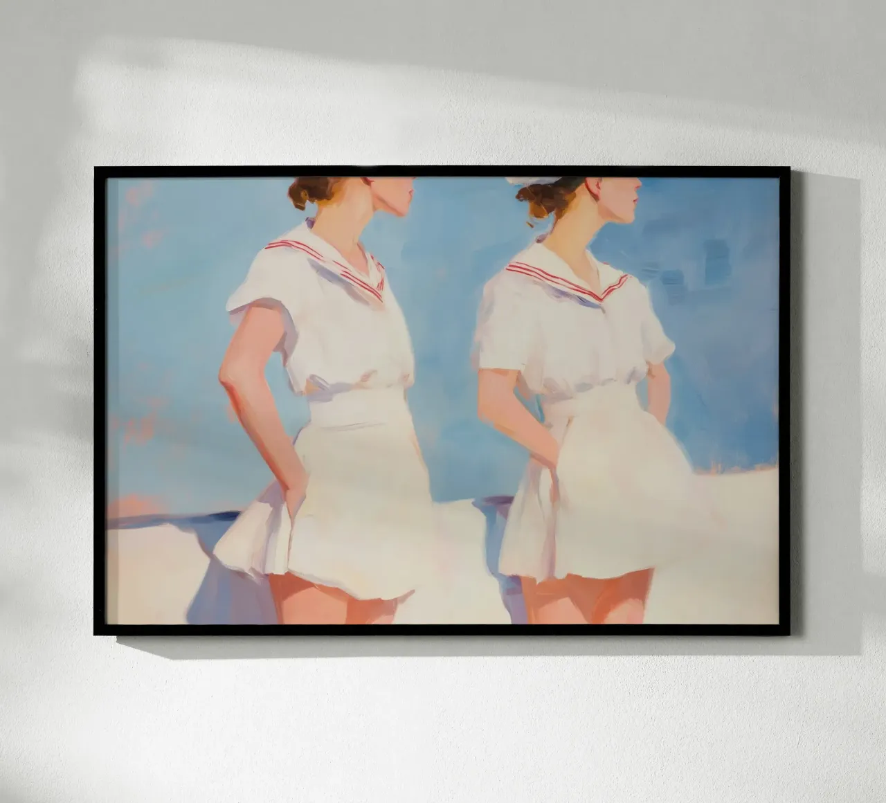 Due marinai carta hahnemühle da Melloi Art Print