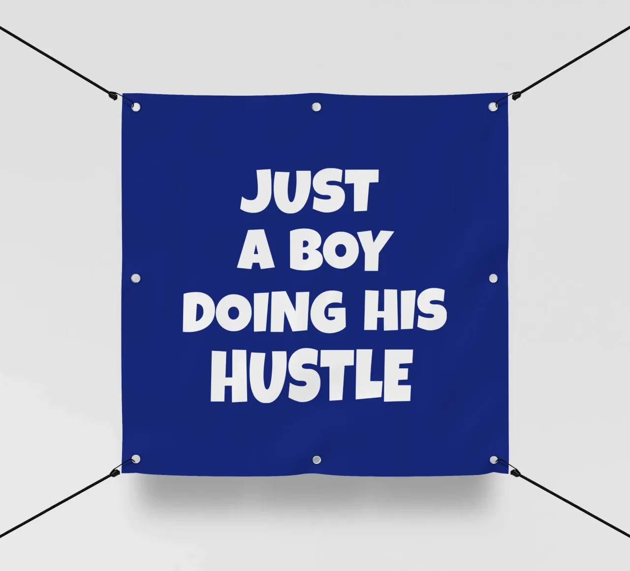 Just a boy doing his hustle telo in pvc da happieeagle