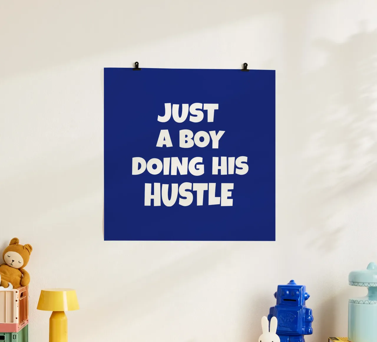 Just a boy doing his hustle carta hahnemühle da happieeagle