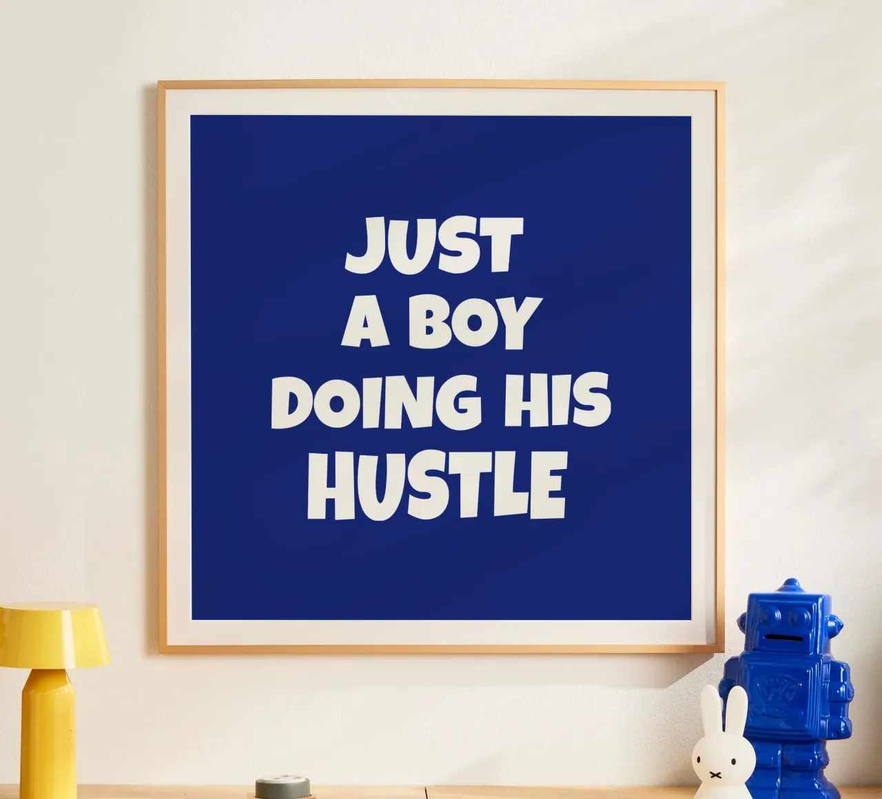 Just a boy doing his hustle carta hahnemühle da happieeagle