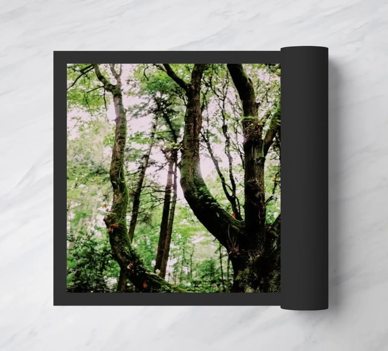 Forest Magic doormat by Leah Flores