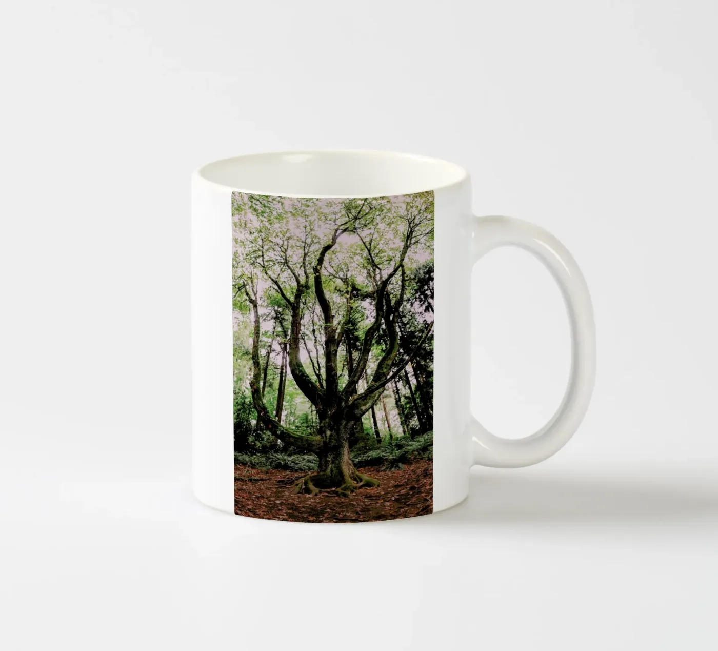 Forest Magic Keramik Tasse von Leah Flores