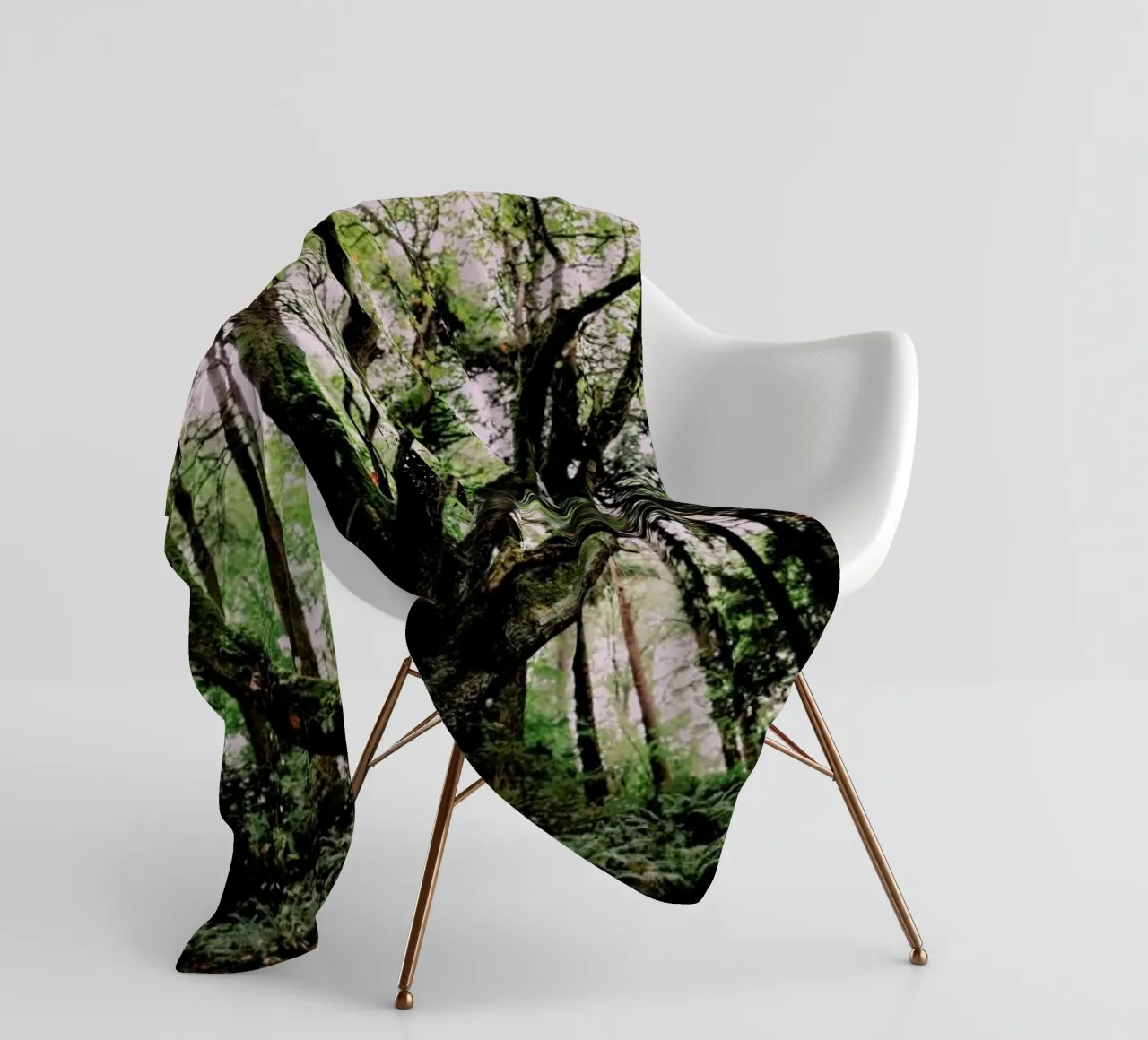 Forest Magic fleecedeken van Leah Flores