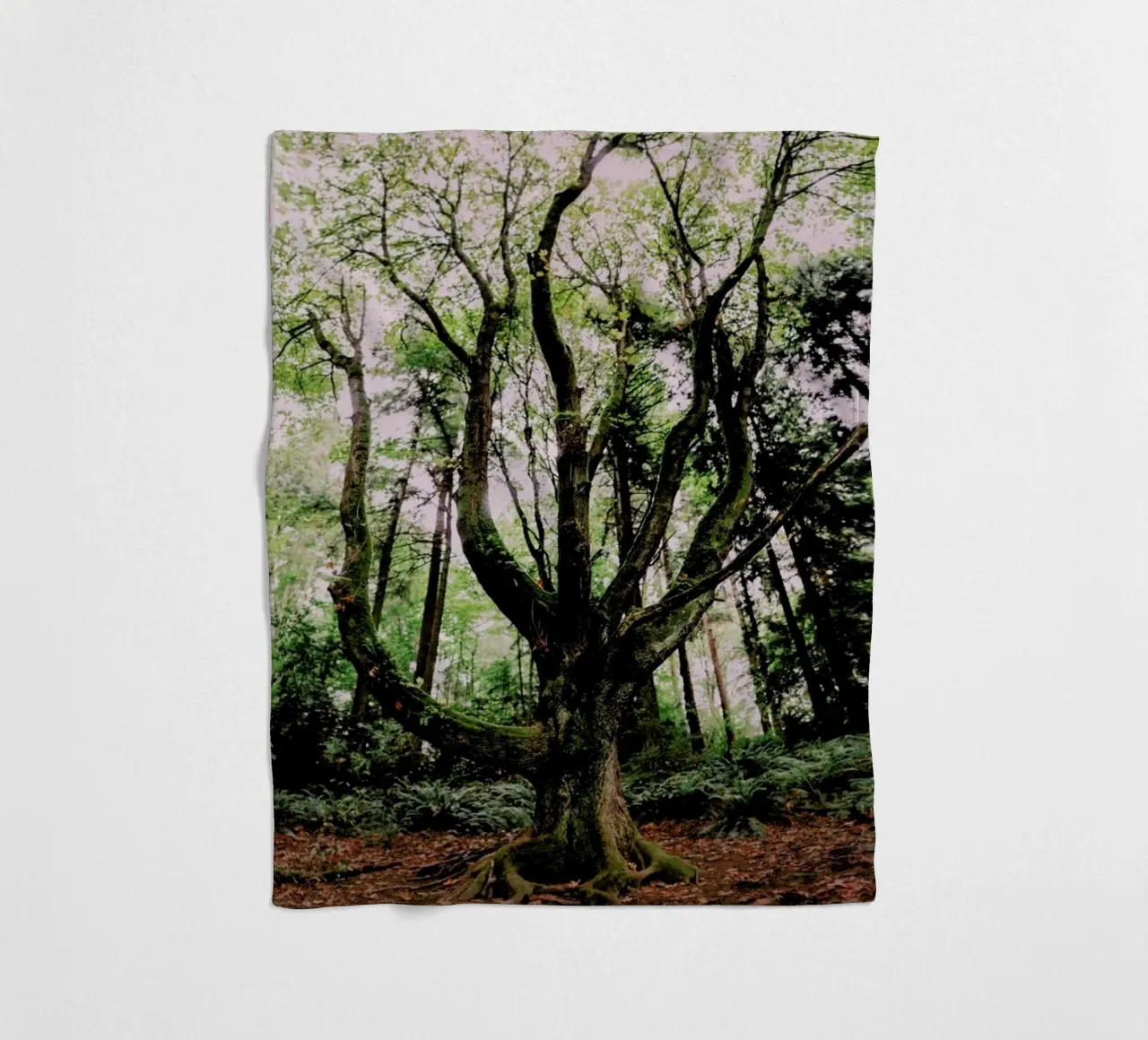 Forest Magic fleecedeken van Leah Flores