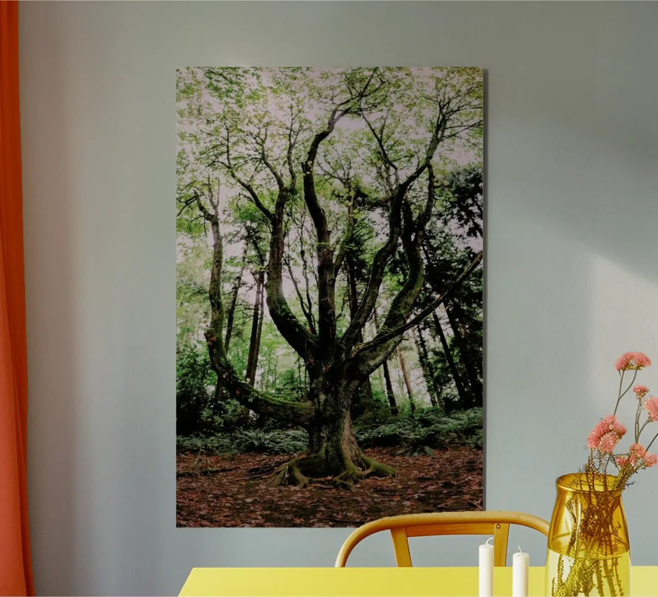 Forest Magic forex plate by Leah Flores