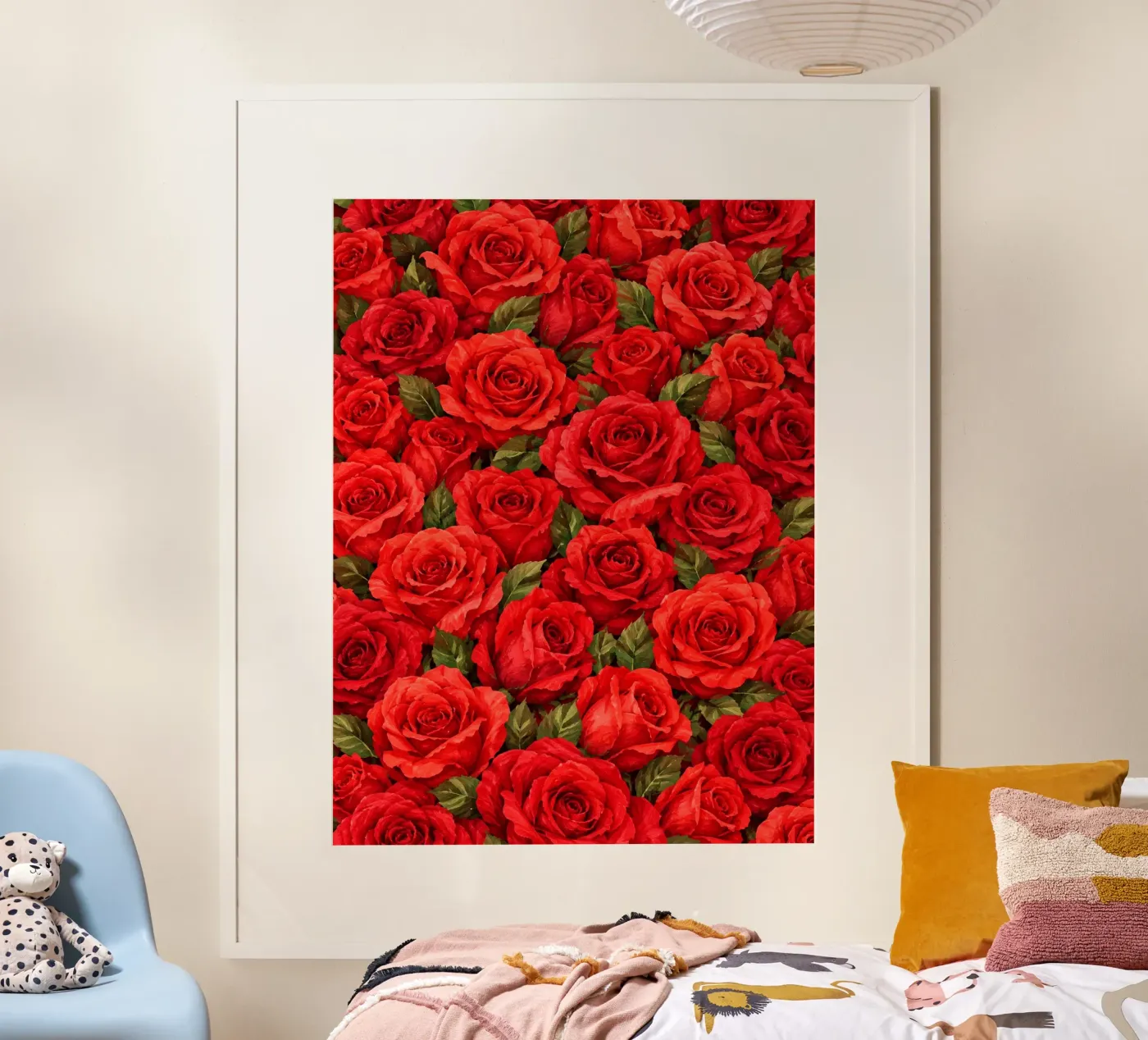 Roses poster by Miss Tigri