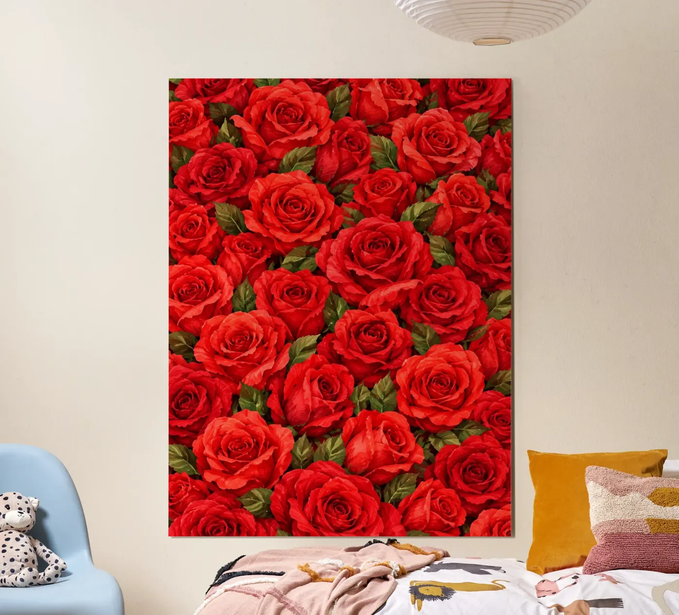 Roses poster by Miss Tigri
