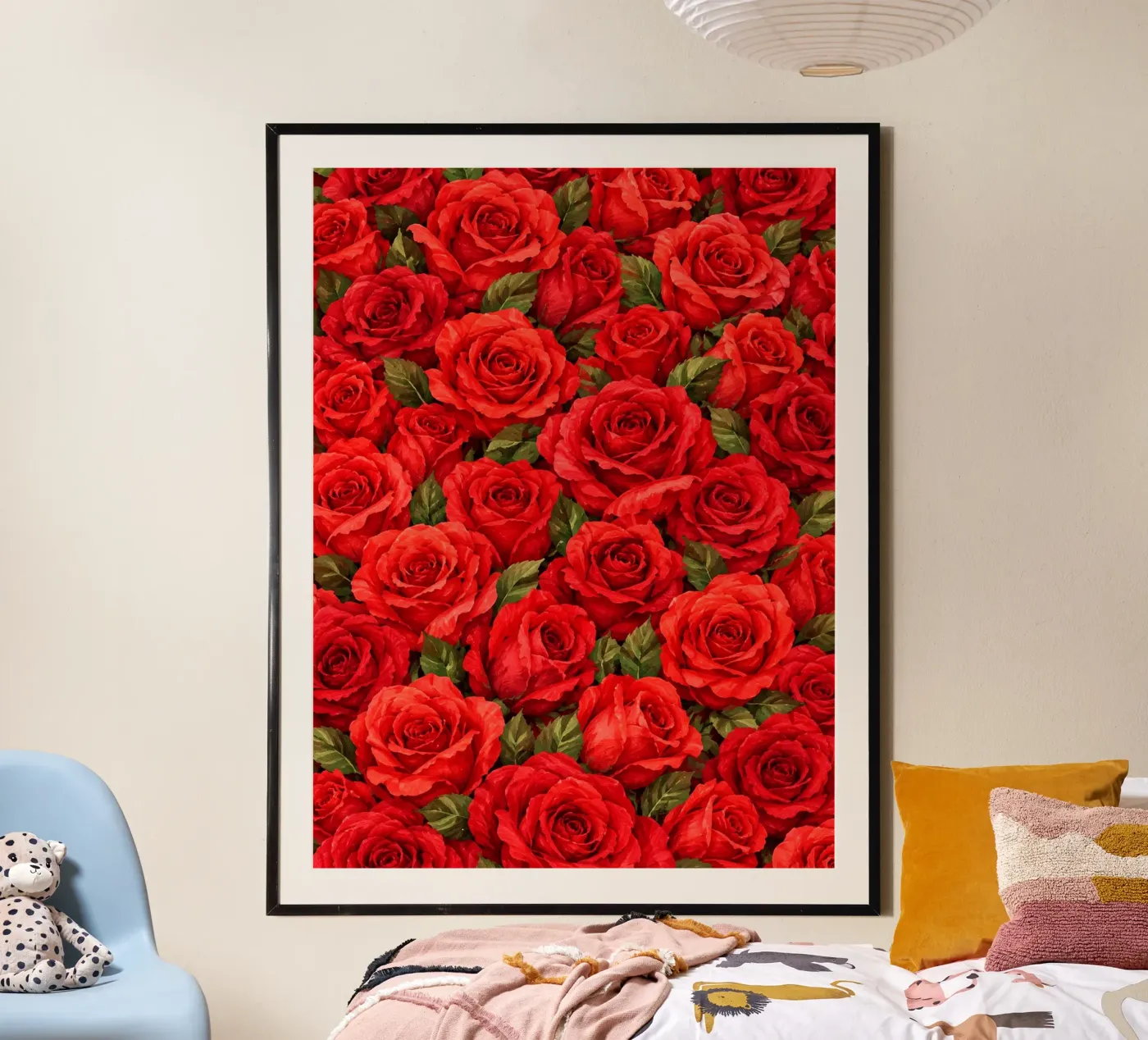 Roses poster by Miss Tigri
