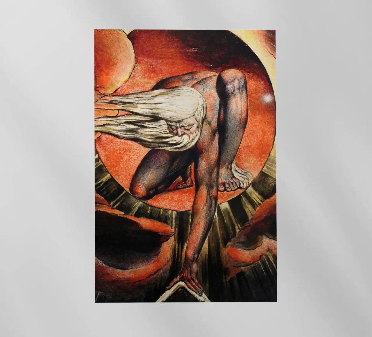 william blake - the ancient of days lámina retroiluminada de William Store