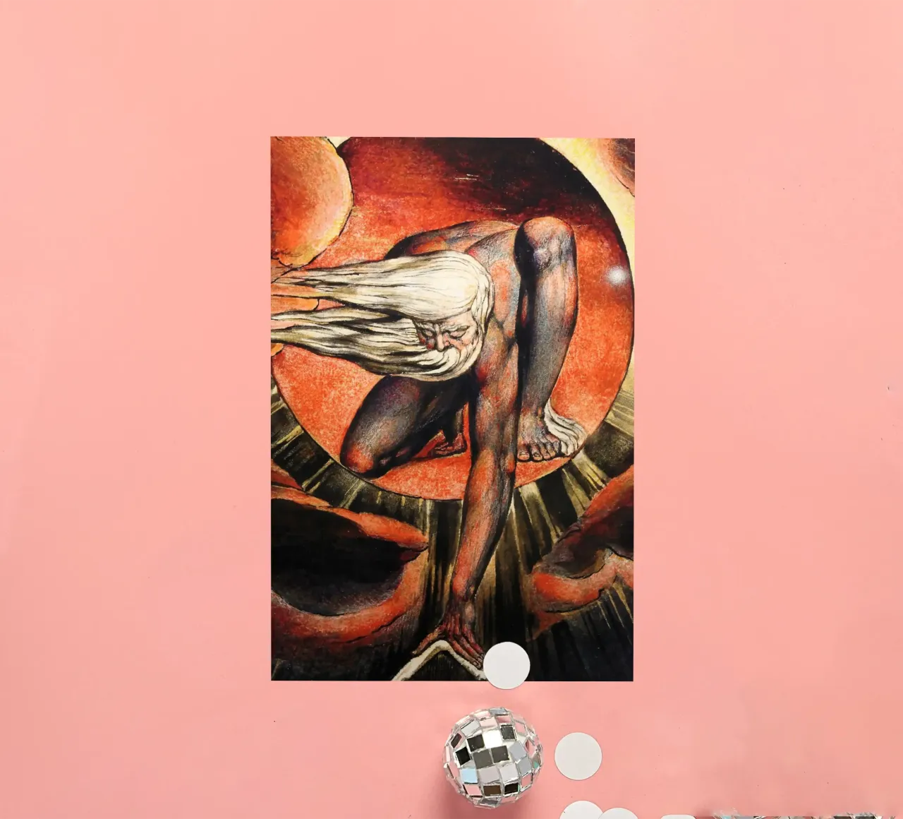 william blake - the ancient of days pegatina de William Store