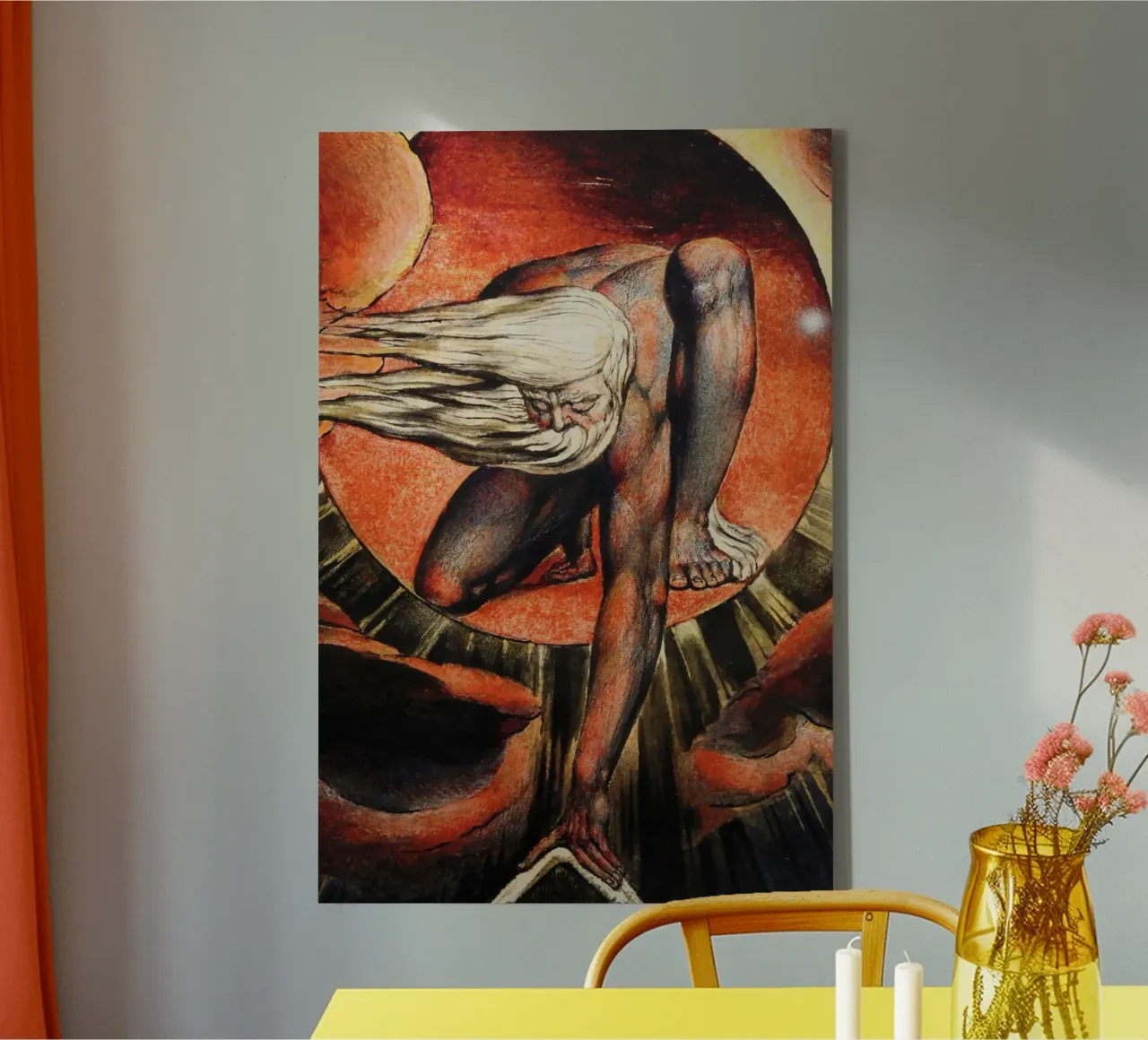 william blake - the ancient of days canvas by William Store