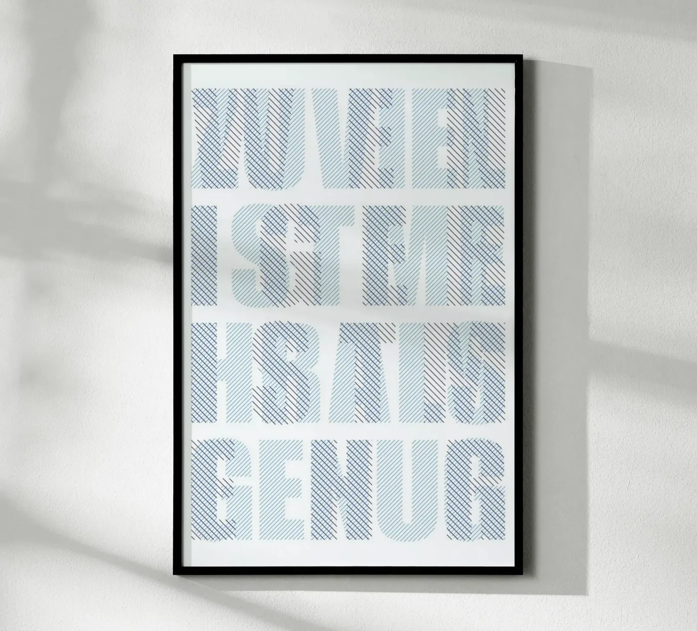 Less Is More Poster von Jan Luzar