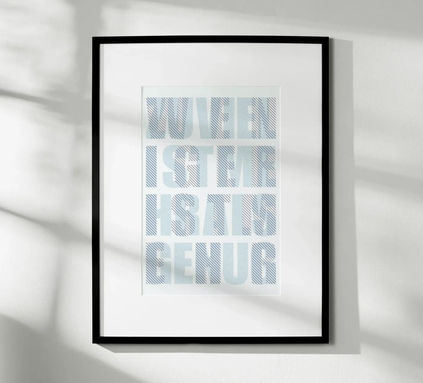Less Is More Poster von Jan Luzar