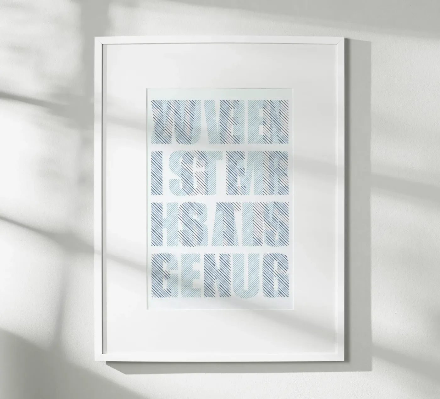 Less Is More Poster von Jan Luzar