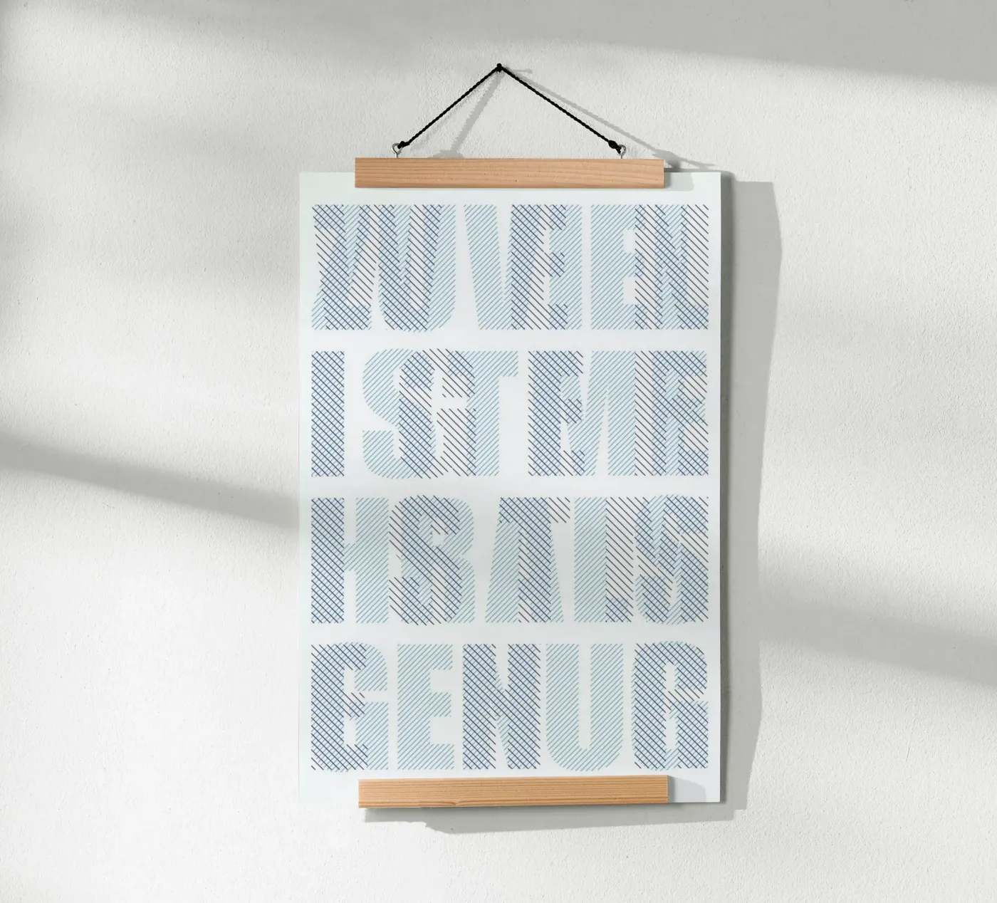 Less Is More Poster von Jan Luzar